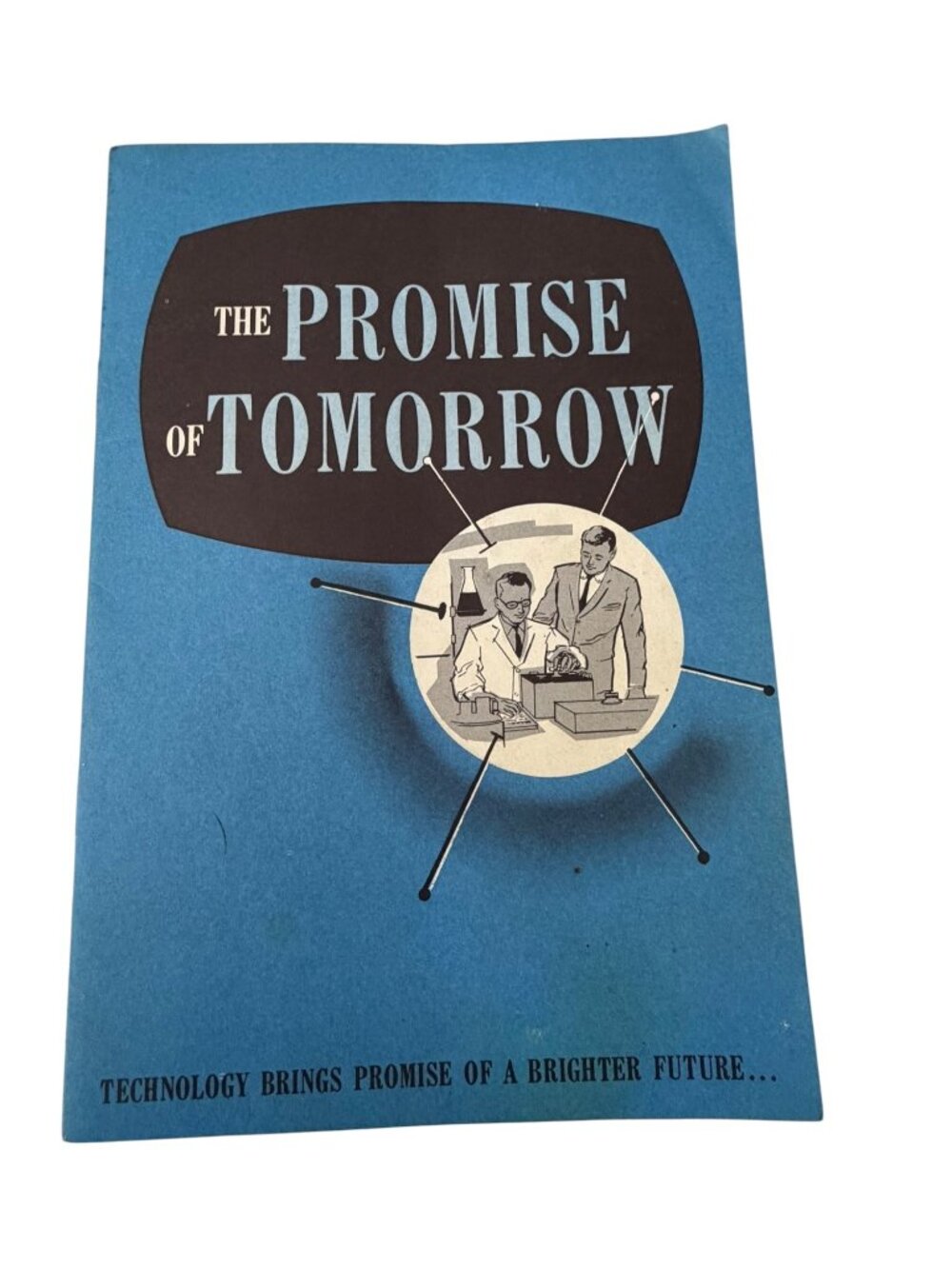 1959 General Motors The Promise of Tomorrow GM Employee Atomic Age Technology Bo